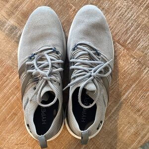 Hype Men's Light Gray FootJoy golf shoes